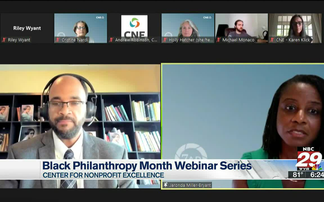 CNE LAUNCHES MAJOR NEW LEARNING SERIES WITH FREE WEBINAR FOCUSING ON AFRICAN AMERICAN PHILANTHROPY - Center for Nonprofit Excellence