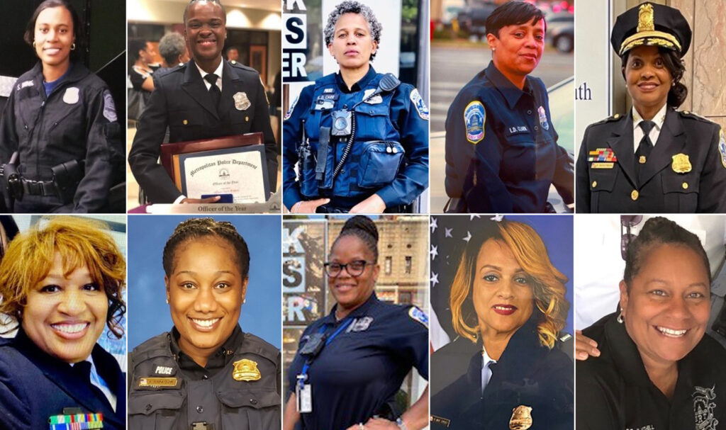 TEN BLACK FEMALE D.C. METRO POLICE OFFICERS SUE DEPARTMENT FOR DISCRIMINATION