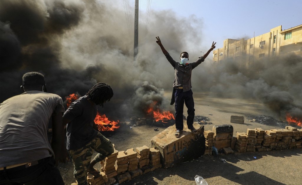 Sudan’s military fires on anti-coup protesters, killing several | Protests News | Al Jazeera