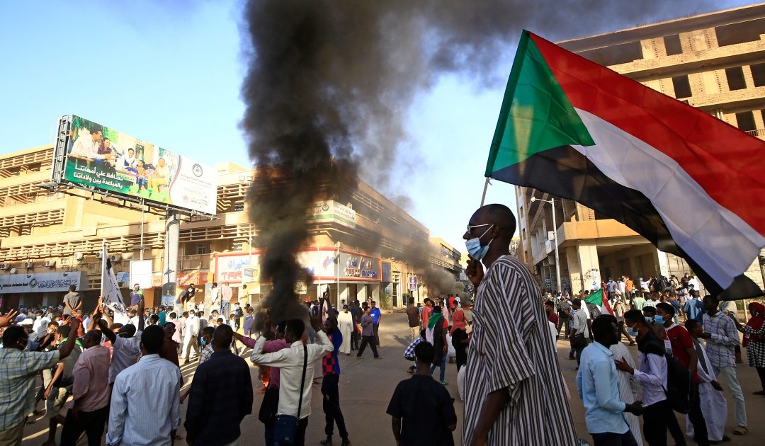 Sudan security forces kill anti-coup protester, medics say | Protests News | Al Jazeera