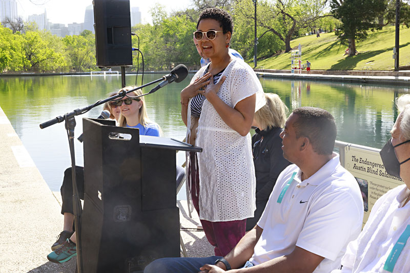 Honoring the Activist Who Sparked the Integration of Barton Springs Pool: The city celebrated Joan Means Khabele life and legacy last Saturday - News - The Austin Chronicle