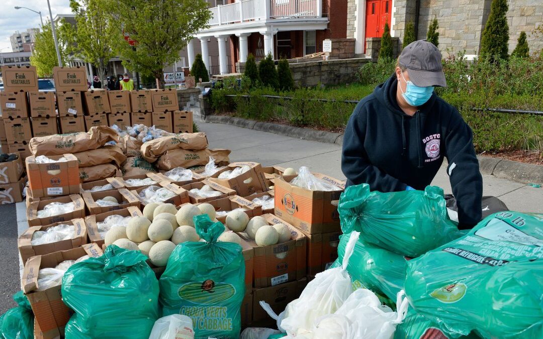 How does inflation affect foodinsecure families and food banks