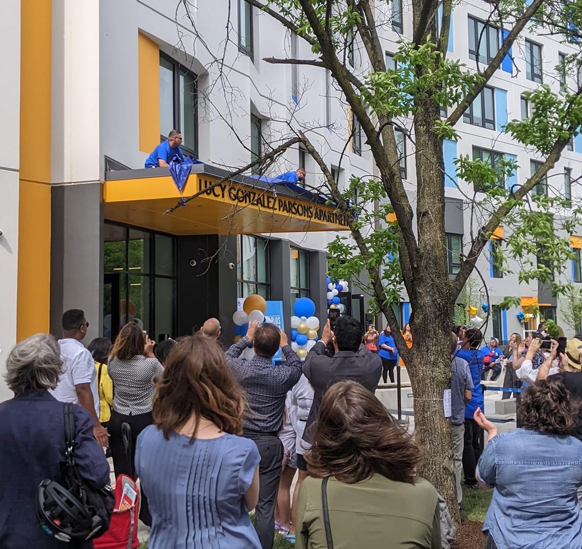 Lucy Gonzalez Parsons Apartments affordable TOD an experiment in re