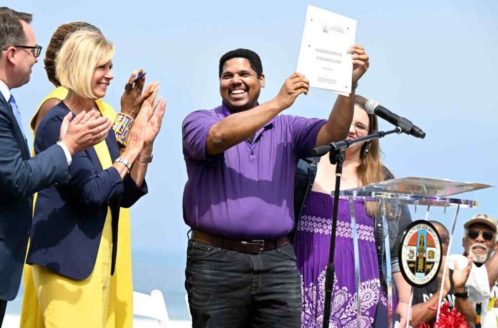 Bruce family gets deed back to Manhattan Beach land stolen from Black