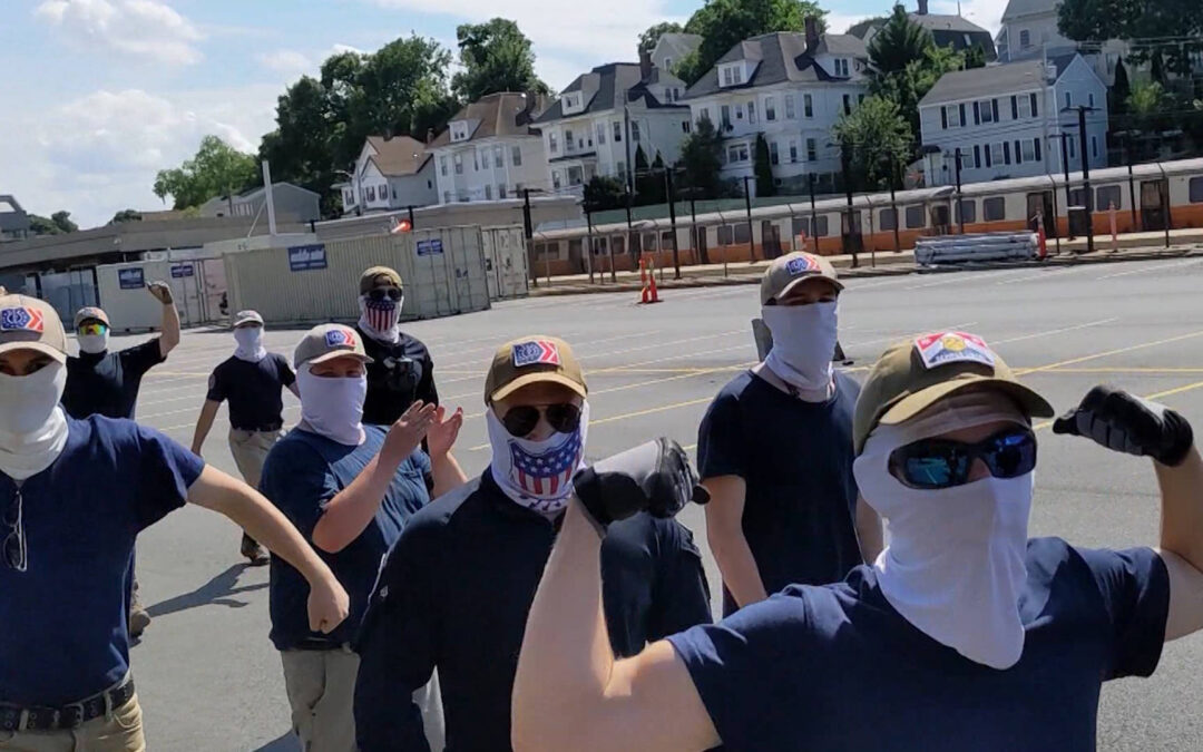 “Children of the KKK”: White Supremacist Patriot Front Marches Through Boston, Attacks Black Artist | Democracy Now!