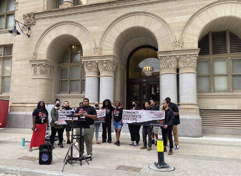 African American Roundtable Rallies at City Hall for Participatory Budgeting, Community Budget Priorities