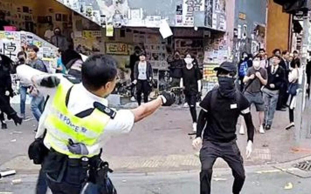 Hong Kong protester shot by police jailed for six years | Hong Kong Protests News | Al Jazeera