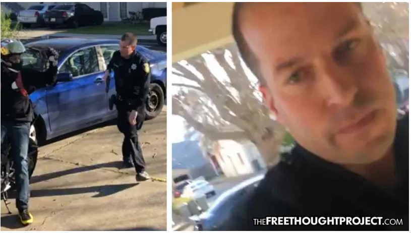 WATCH: Cop Attacks Innocent Marine Vet for Filming Him from His Own Home, Costing Taxpayers $300,000 - Activist Post