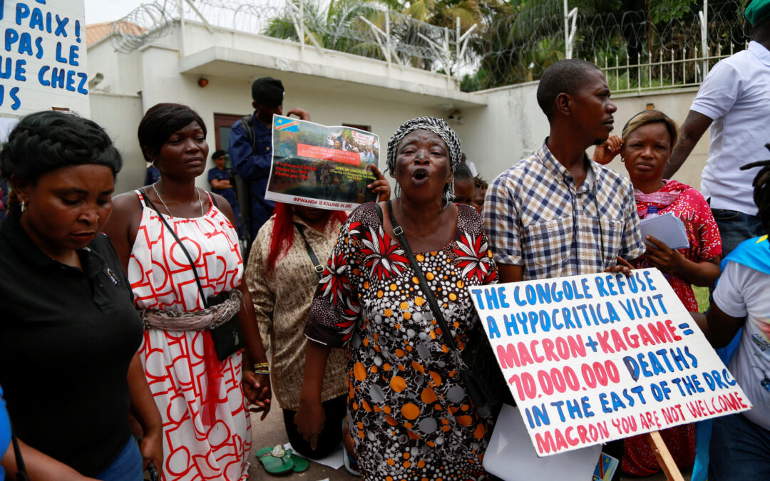 DR Congo leader urges Macron to back sanctions against Rwanda | Conflict News | Al Jazeera