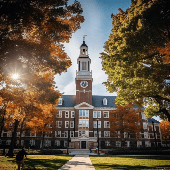 An inspiring photograph highlights the vibrant campus of Howard University, an HBCU that has propelled the enrollment of black students, surpassing the combined numbers of all eight Ivy League institutions. Explore the transformative impact of HBCUs in shaping educational opportunities and fostering diversity in higher education.