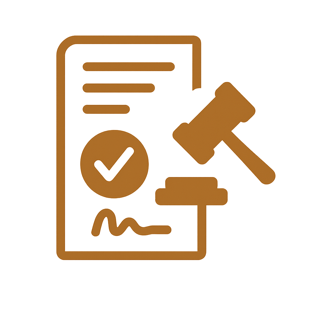 Consent Decree Icon