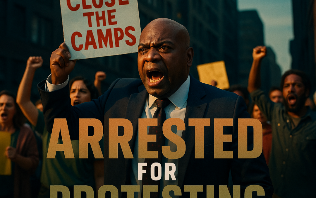 Newark Mayor Baraka ICE Protest Arrest Clash