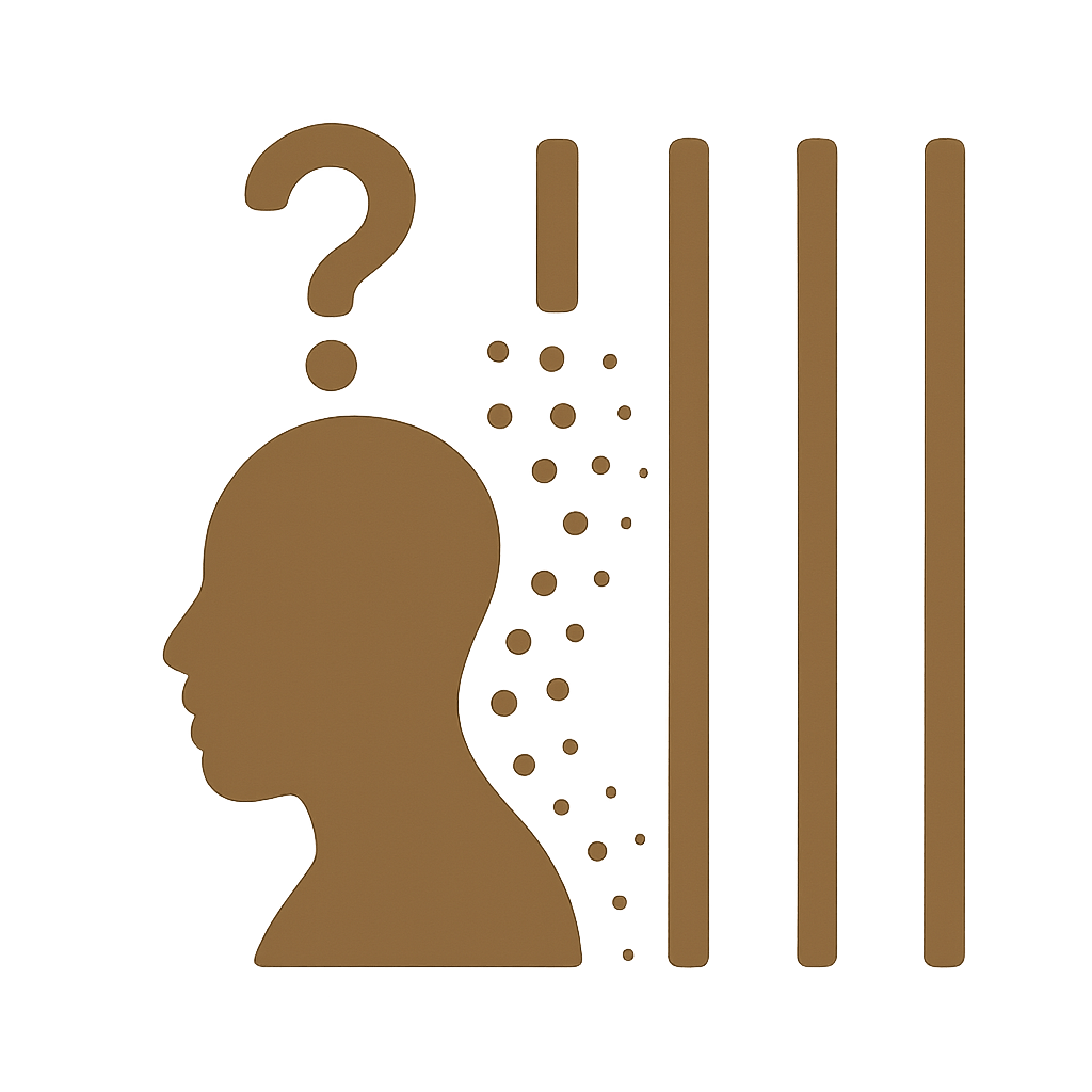 Icon representing enforced disappearance