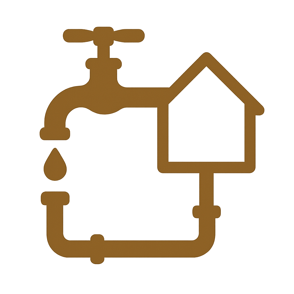 Lead Pipe Corrosion Icon