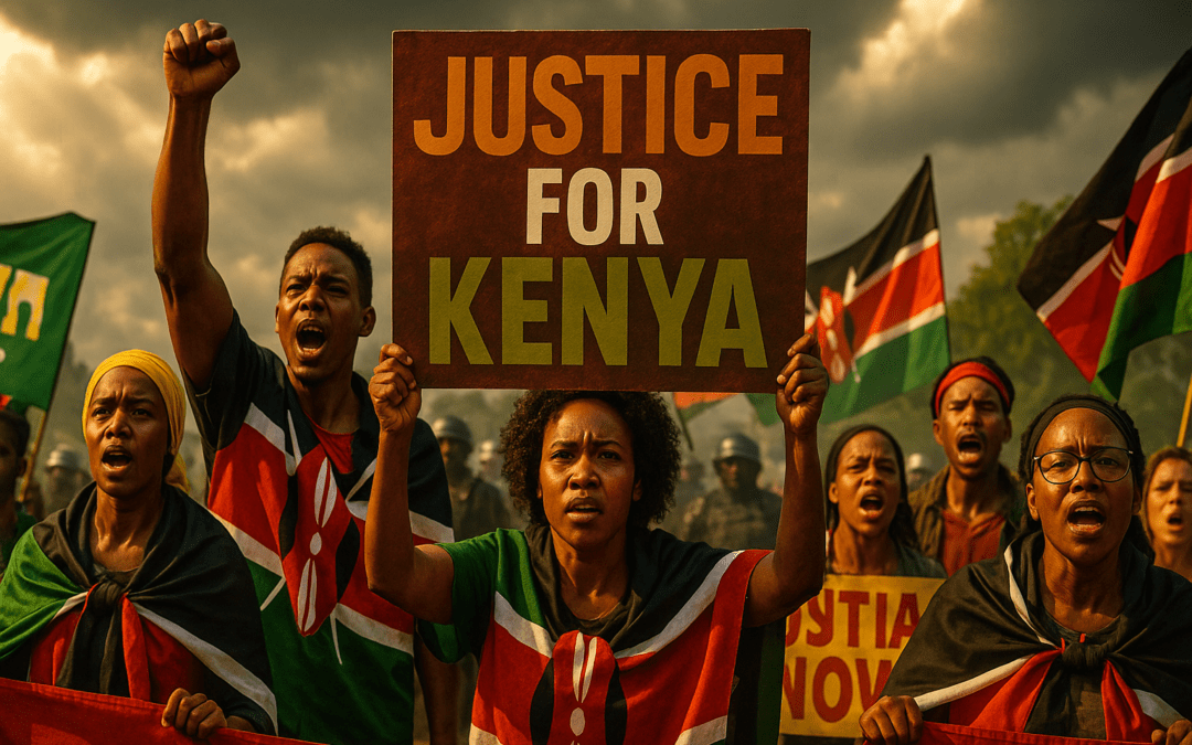 Kenya’s Fight for Justice: Activist Mwangi Charged with Ammunition