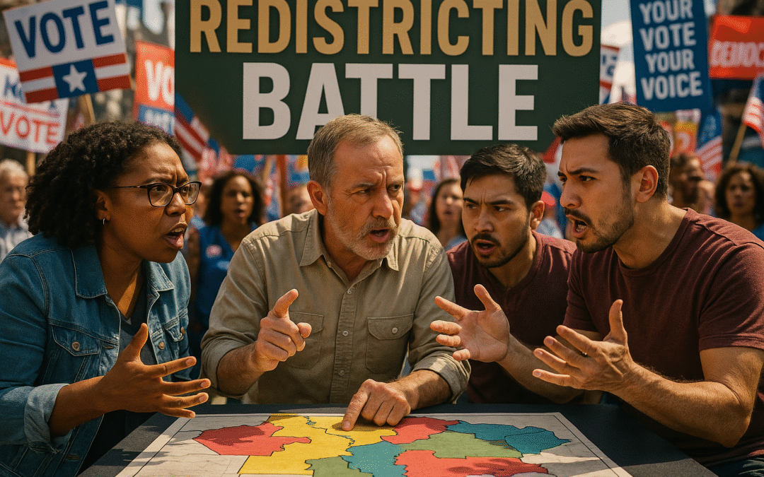 Redistricting Battles: Texas vs. California Power Play
