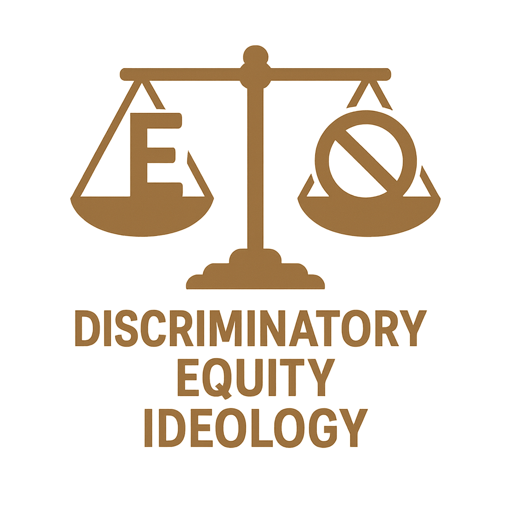 Discriminatory Equity Ideology Icon