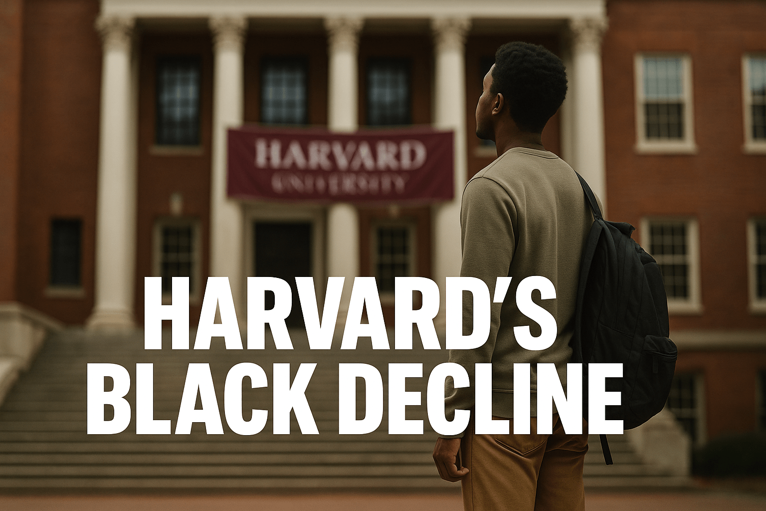 Affirmative Action Ban and the Decline of Black Student Enrollment at Harvard