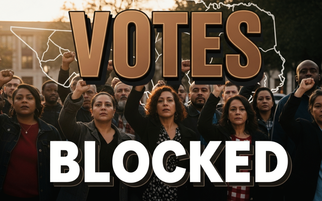 Texas Racial Gerrymander Map Blocked for 2026