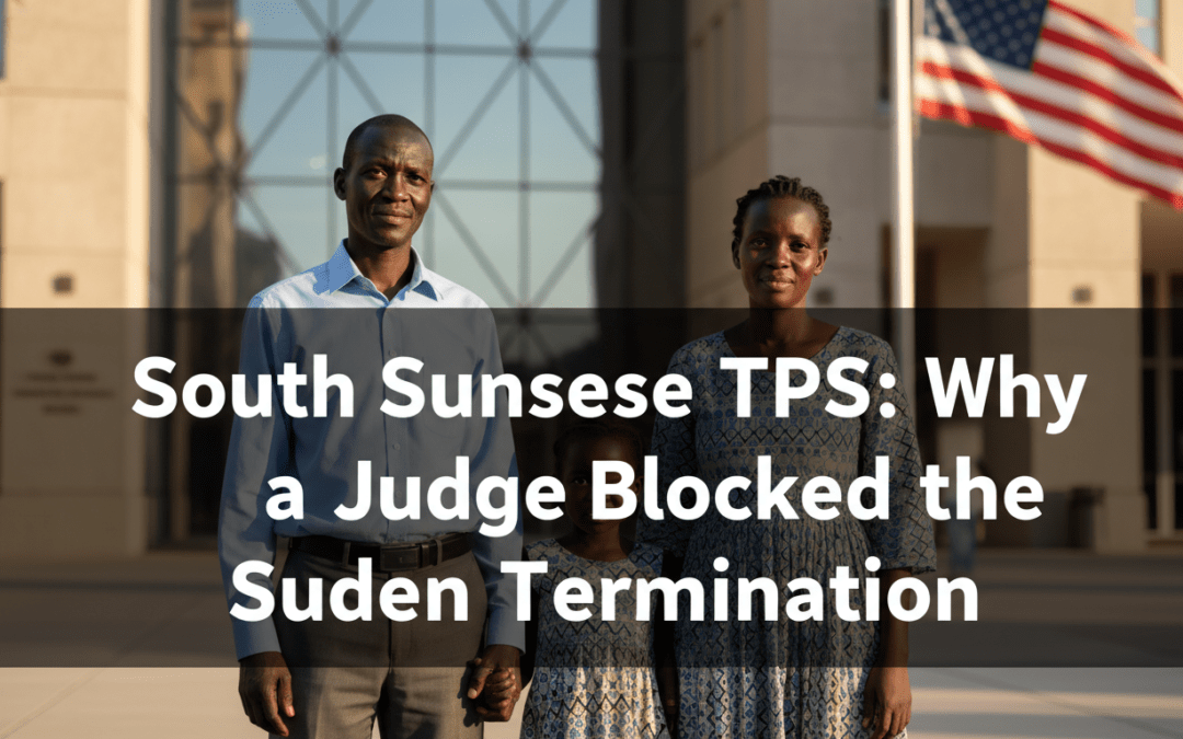 South Sudanese TPS: Why a Judge Blocked the Sudden Termination