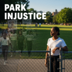 The Georgia NAACP challenged the Perry park ban targeting Black youth, alleging racial discrimination. This incident echoes historical struggles for equal access to public spaces and highlights ongoing civil rights issues.