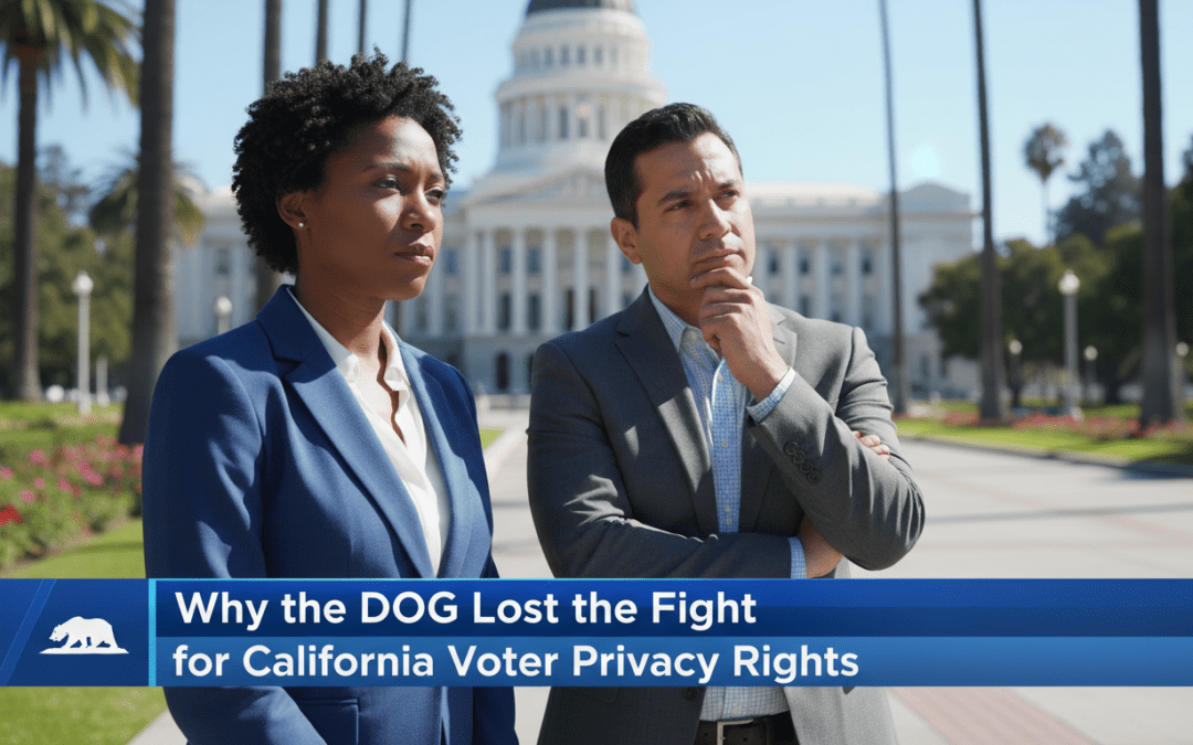 Why the DOJ Lost the Fight for California Voter Privacy Rights