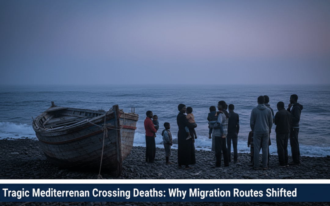 Tragic Mediterranean Crossing Deaths: Why Migration Routes Shifted