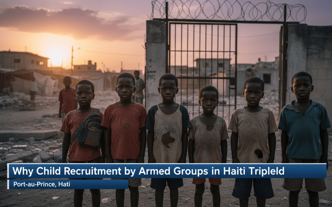Why Child Recruitment by Armed Groups in Haiti Tripled