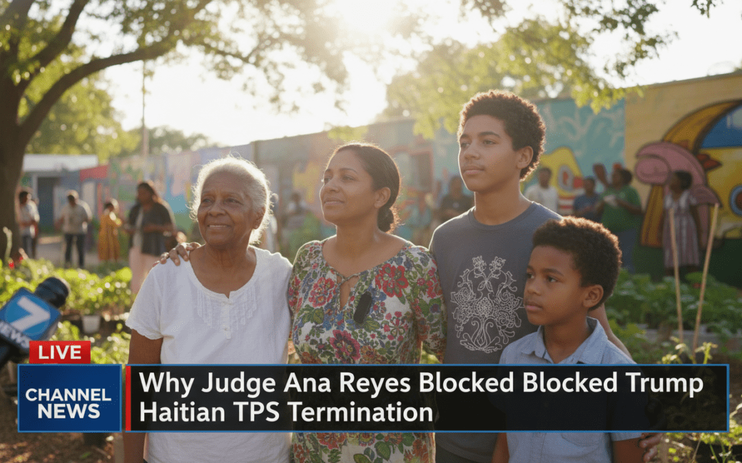 Why Judge Ana Reyes Blocked Trump Haitian TPS Termination