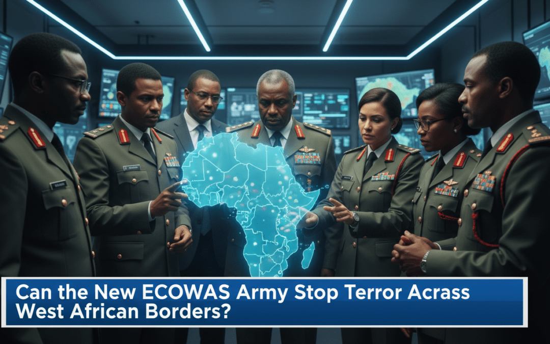 Can the New ECOWAS Army Stop Terror Across West African Borders?