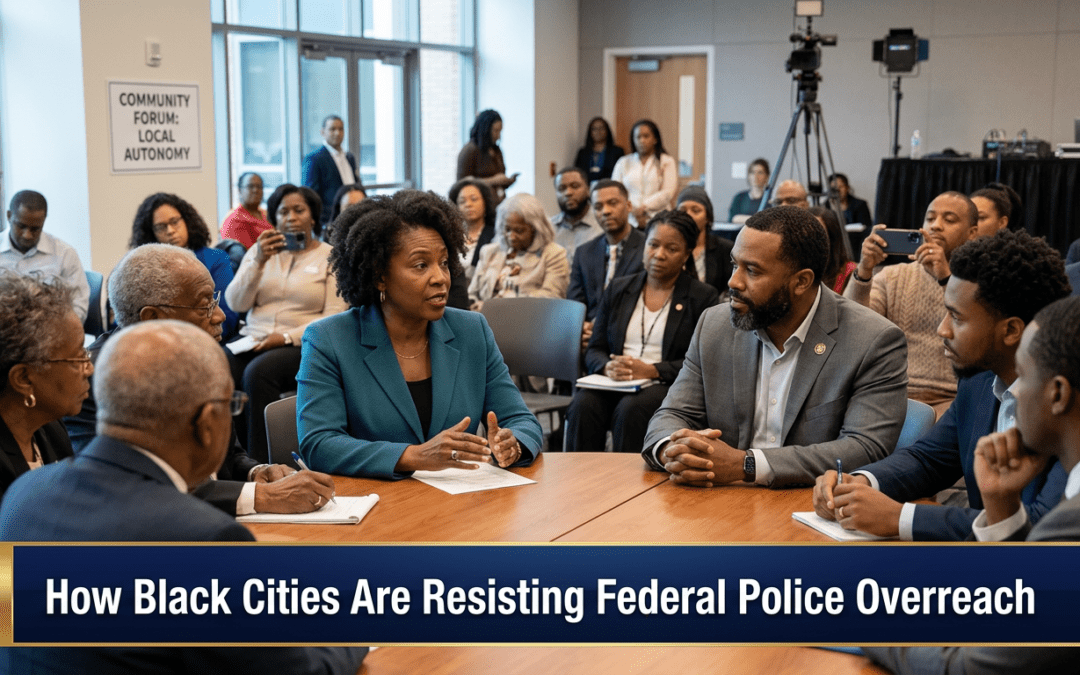 How Black Cities Are Resisting Federal Police Overreach