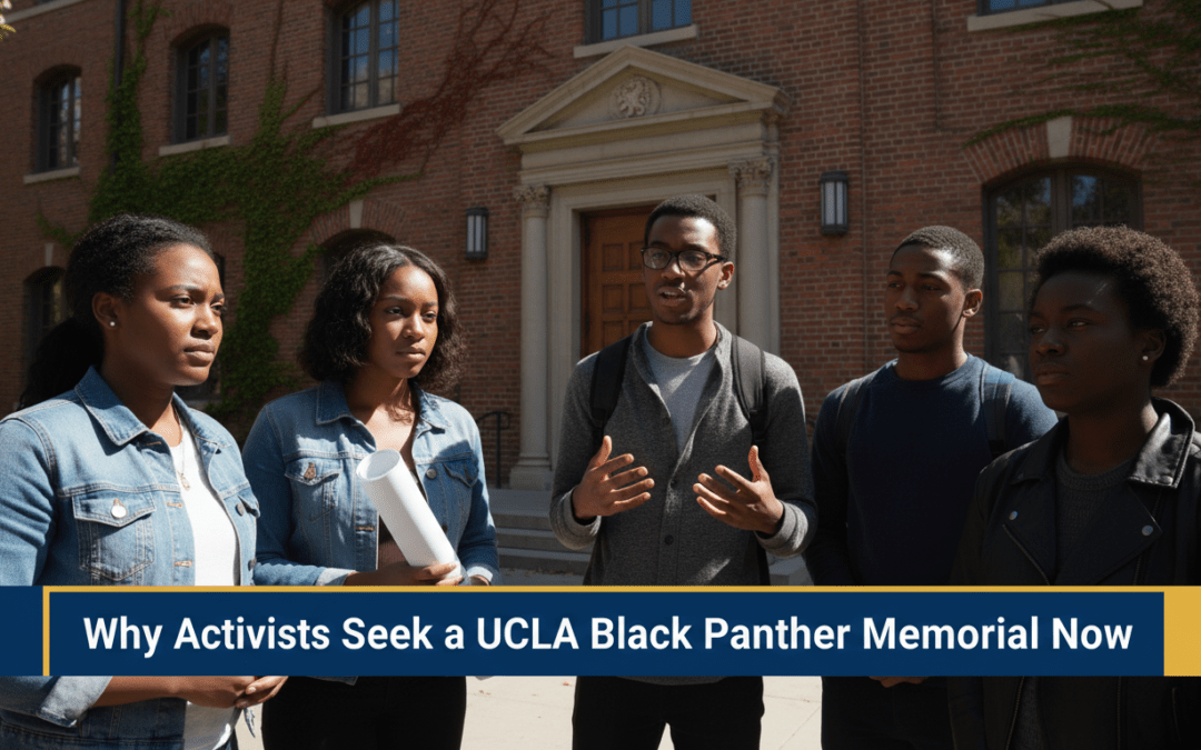 Why Activists Seek a UCLA Black Panther Memorial Now