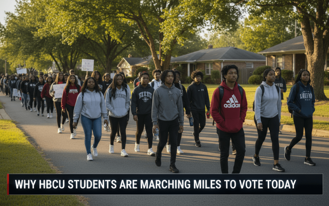 Why HBCU Students Are Marching Miles to Vote Today