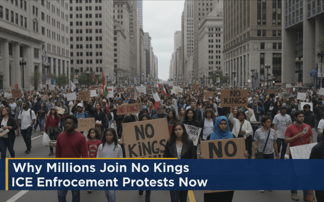 Why Millions Join No Kings ICE Enforcement Protests Now