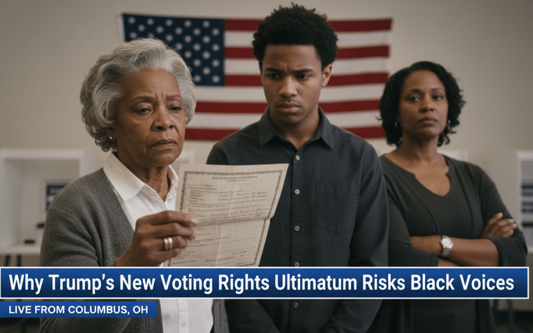 Why Trump’s New Voting Rights Ultimatum Risks Black Voices