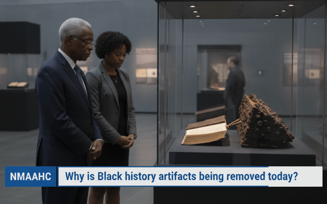 Why is the NMAAHC removing Black history artifacts today?