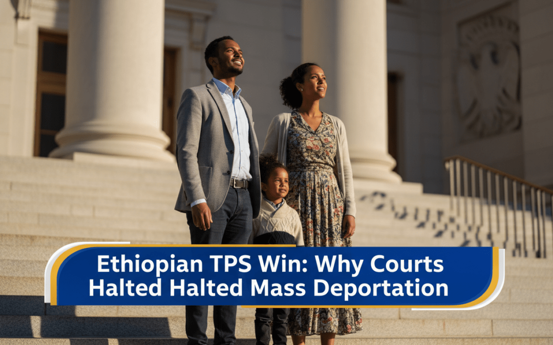Ethiopian TPS Win: Why Courts Halted Mass Deportation