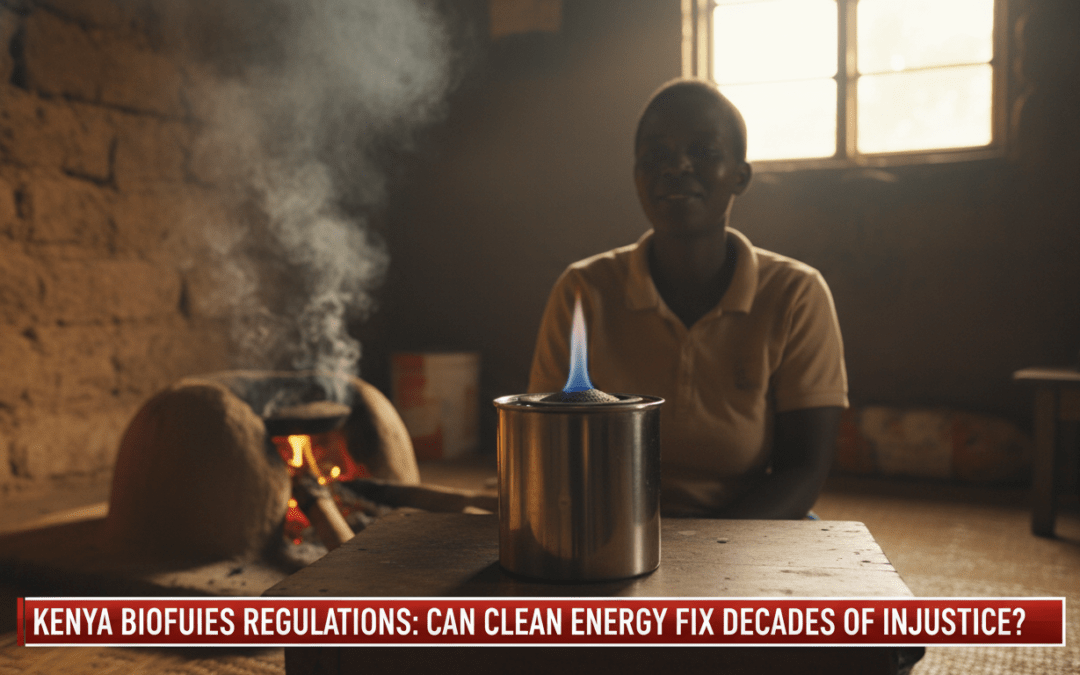 Kenya Biofuels Regulations: Can Clean Energy Fix Decades of Injustice?