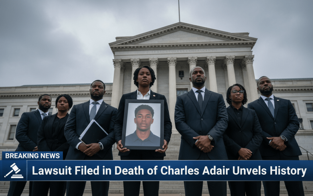 Lawsuit Filed in Death of Charles Adair Unveils History