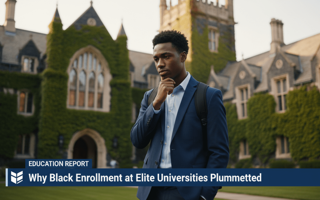 Why Black Enrollment at Elite Universities Plummeted