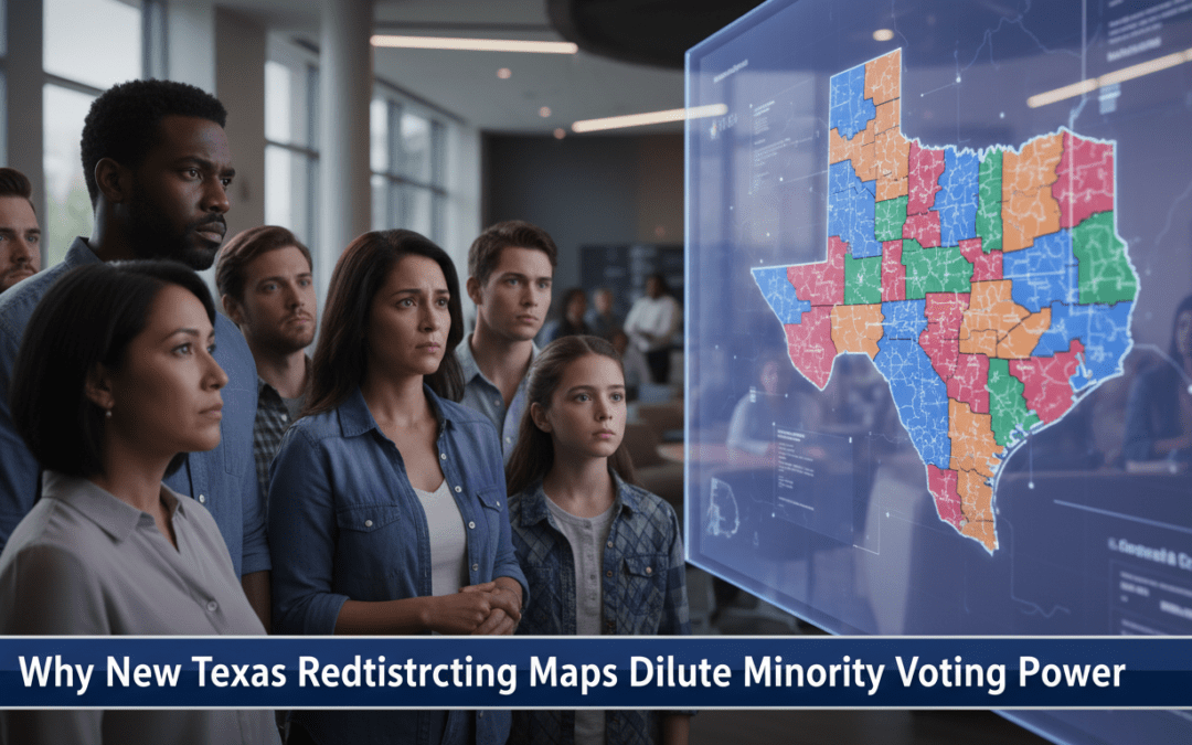 Why New Texas Redistricting Maps Dilute Minority Voting Power