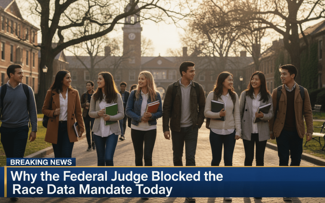 Why the Federal Judge Blocked the Race Data Mandate Today