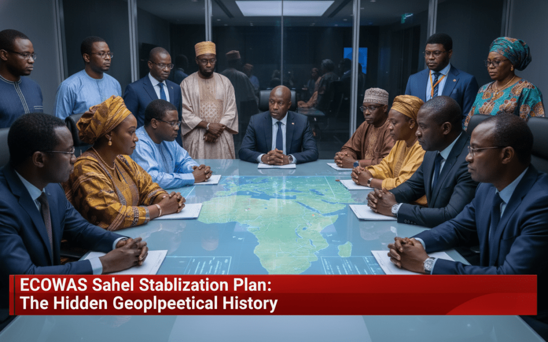 ECOWAS Sahel Stabilization Plan: The Hidden Geopolitical History
