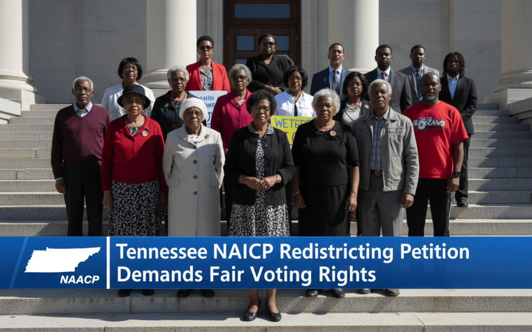 Tennessee NAACP Redistricting Petition Demands Fair Voting Rights