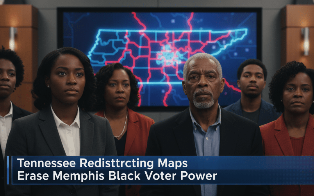 Tennessee Redistricting Maps Erase Memphis Black Voter Power