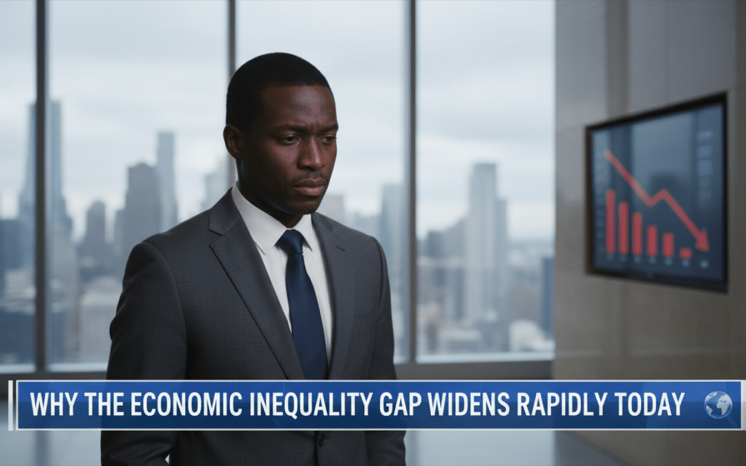 Why The Economic Inequality Gap Widens Rapidly Today