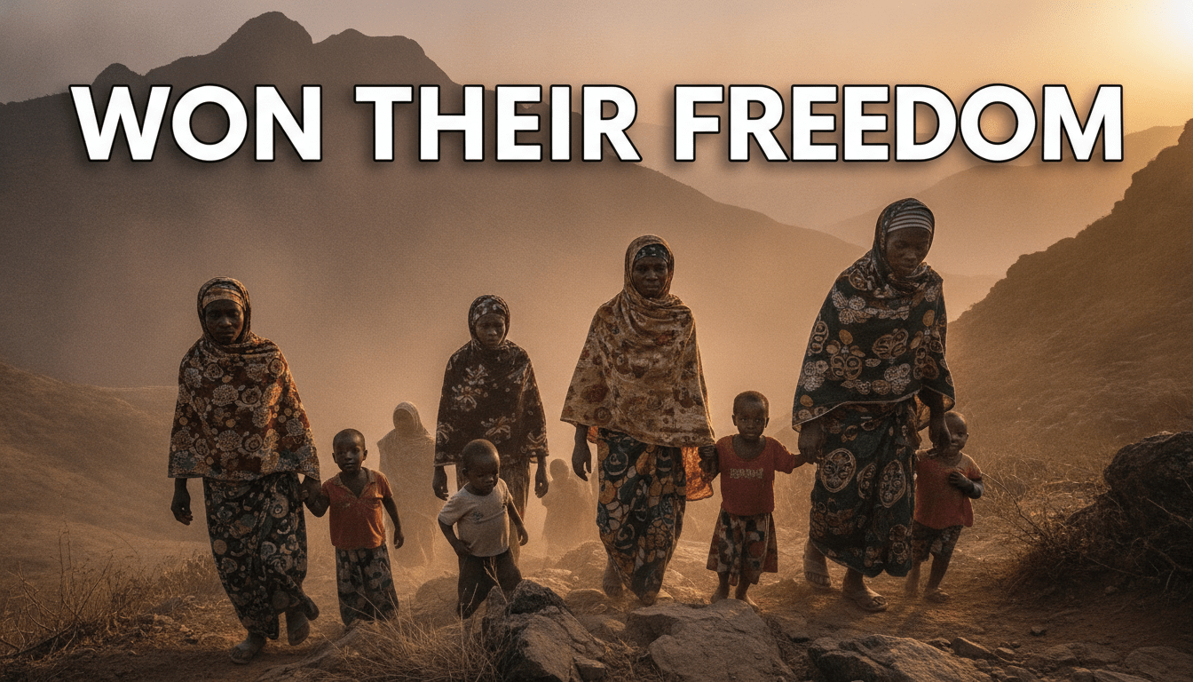 How 360 Boko Haram Hostages Finally Won Their Freedom