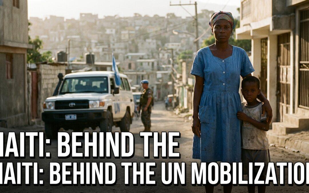 Haiti Gang Suppression Force: Behind the UN Mobilization