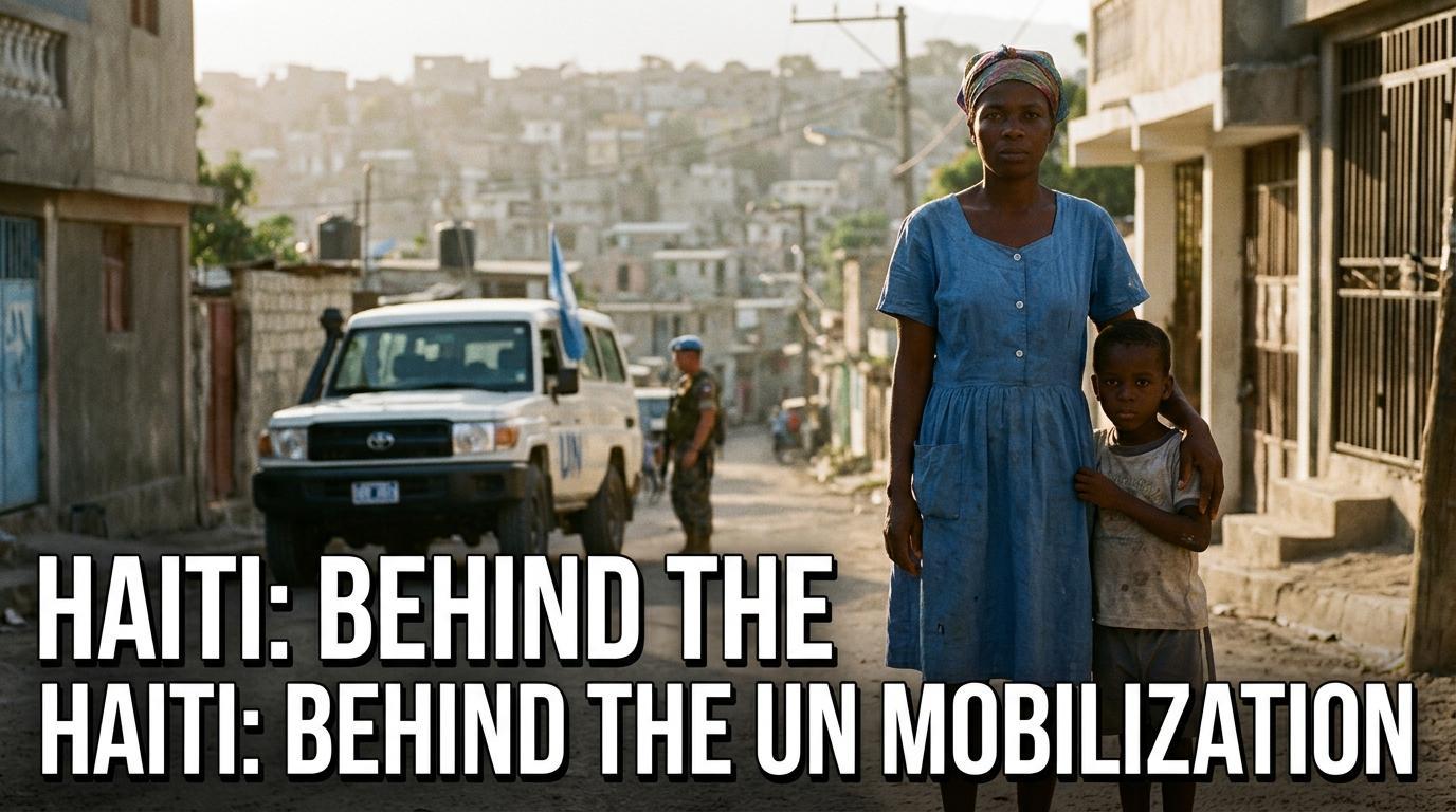 Haiti Gang Suppression Force: Behind the UN Mobilization