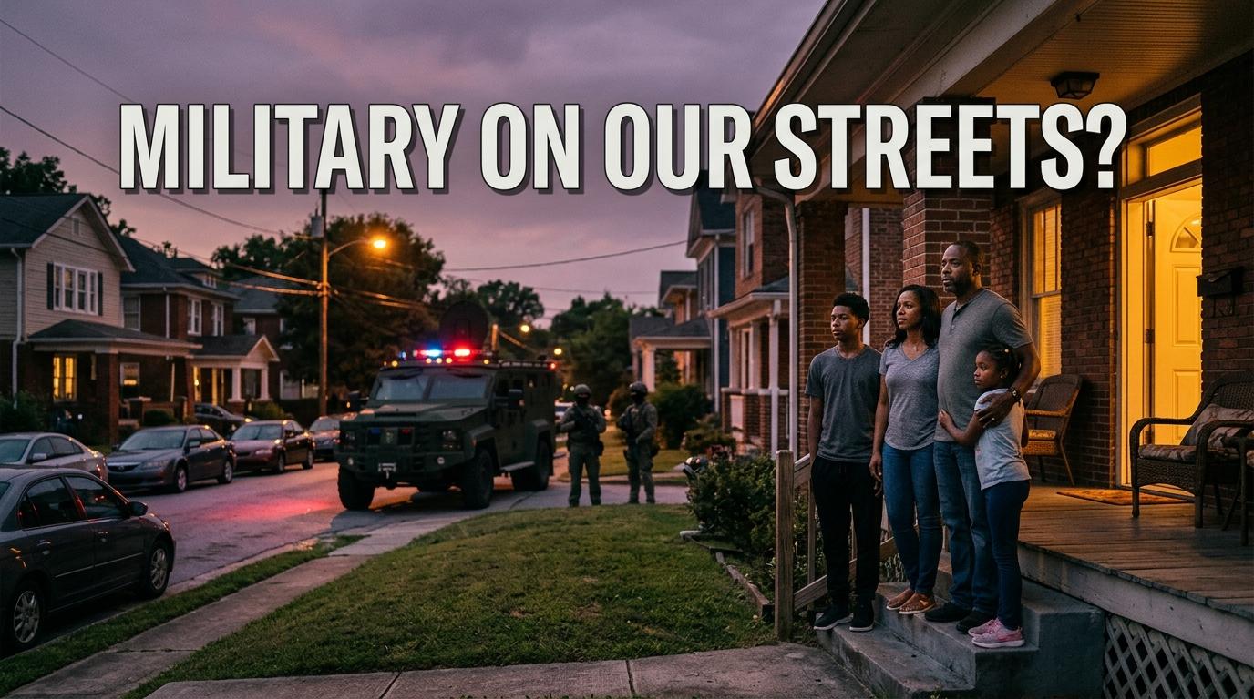 Why Is the Military Policing Cities?